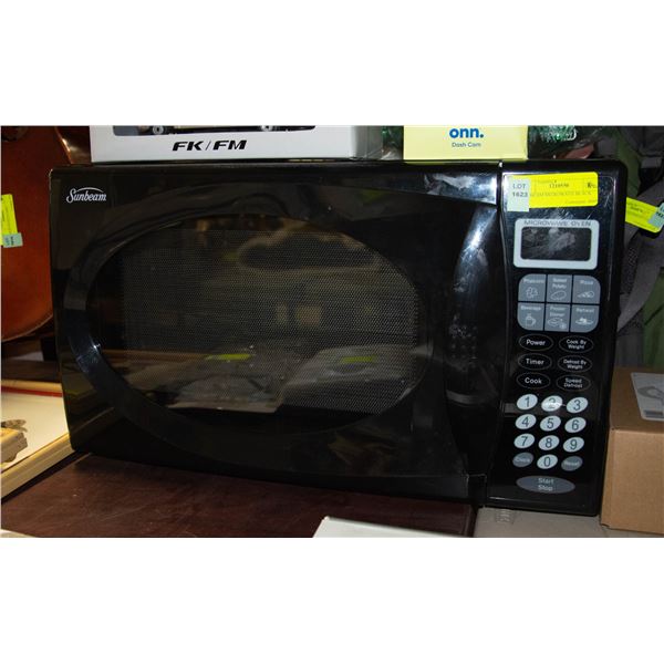 SUNBEAM MICROWAVE BLACK