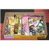 Image 1 : FLAT OF VARIOUS COMIC BOOKS + MAGAZINES