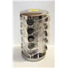 Image 1 : ROTATING SPICE JAR RACK - GLASS JARS