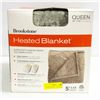 Image 1 : BROOKSTONE SIZE: QUEEN 84 X 90 HEATED BLANKET