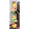 Image 1 : ALOHA SNOWBOARD SOLD WITH SKI BOOTS (100/140)