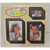 Image 1 : SET OF 3 BROWN PICTURE FRAMES - NEW