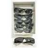 Image 1 : 6 BLACK & SILVER DESIGNER SUNGLASSES