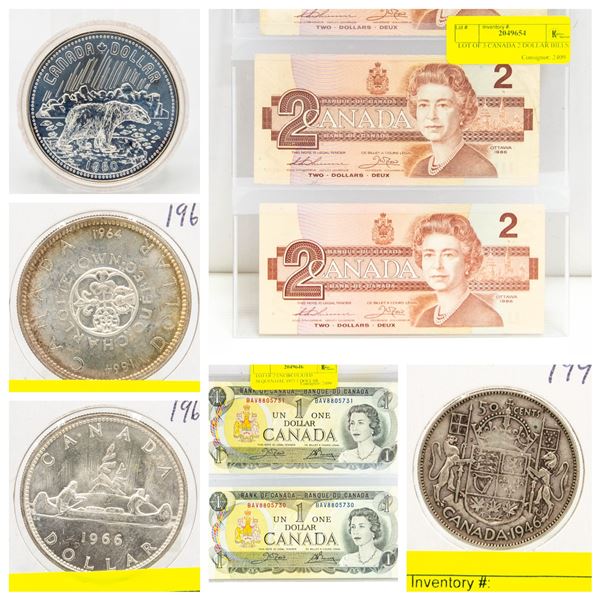 FEATURED COINS AND CURRENCY