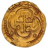 Image 2 : Toledo, Spain, gold cob 2 escudos, Philip II, assayer M to left, no mintmark, NGC MS 63, finest know
