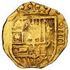Image 1 : Seville, Spain, gold cob 4 escudos, 1639, assayer not visible (R ), NGC MS 62, finest and only examp