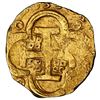 Image 2 : Seville, Spain, gold cob 4 escudos, 1639, assayer not visible (R ), NGC MS 62, finest and only examp