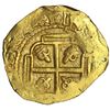 Image 2 : Mexico City, Mexico, gold cob 4 escudos, Philip V, assayer not visible, box-end cross (1702-10), NGC