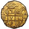 Image 1 : Cuzco, Peru, gold cob 2 escudos, 1698 M, NGC MS 64 (1715 Fleet Label, "top pop").
