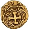Image 2 : Bogota, Colombia, gold cob 2 escudos, 1745 (S), extremely rare, NGC AU 55, finest and only example i