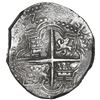 Image 2 : Potosi, Bolivia, cob 8 reales, 1617 M, Grade 1.