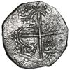 Image 2 : Potosi, Bolivia, cob 8 reales, 1618 (T), Grade 1.