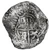 Image 2 : Potosi, Bolivia, cob 8 reales, 1618 T, quadrants of cross transposed, Grade 2.