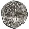Image 2 : Potosi, Bolivia, cob 8 reales, 1619 T, Grade 1.
