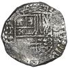 Image 1 : Potosi, Bolivia, cob 8 reales, 1619 T, Grade 1.