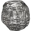 Image 1 : Potosi, Bolivia, cob 8 reales, 1619 T, Grade 1.