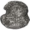 Image 2 : Potosi, Bolivia, cob 8 reales, 1621 T, quadrants of cross transposed, Grade 1.