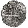 Image 2 : Potosi, Bolivia, cob 8 reales, 1621 T, quadrants of cross transposed, new style of lions, Grade 1.