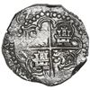 Image 2 : Potosi, Bolivia, cob 8 reales, 1622 T, quadrants of cross transposed, Grade 1.