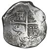 Image 2 : Mexico City, Mexico, cob 8 reales, Philip IV, assayer D.