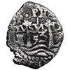 Image 1 : Potosi, Bolivia, cob 1 real, 1653 E, PH at top.