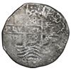 Image 1 : Potosi, Bolivia, cob 8 reales, 1658 E, pomegranate above cross, ex-ROBCAR.