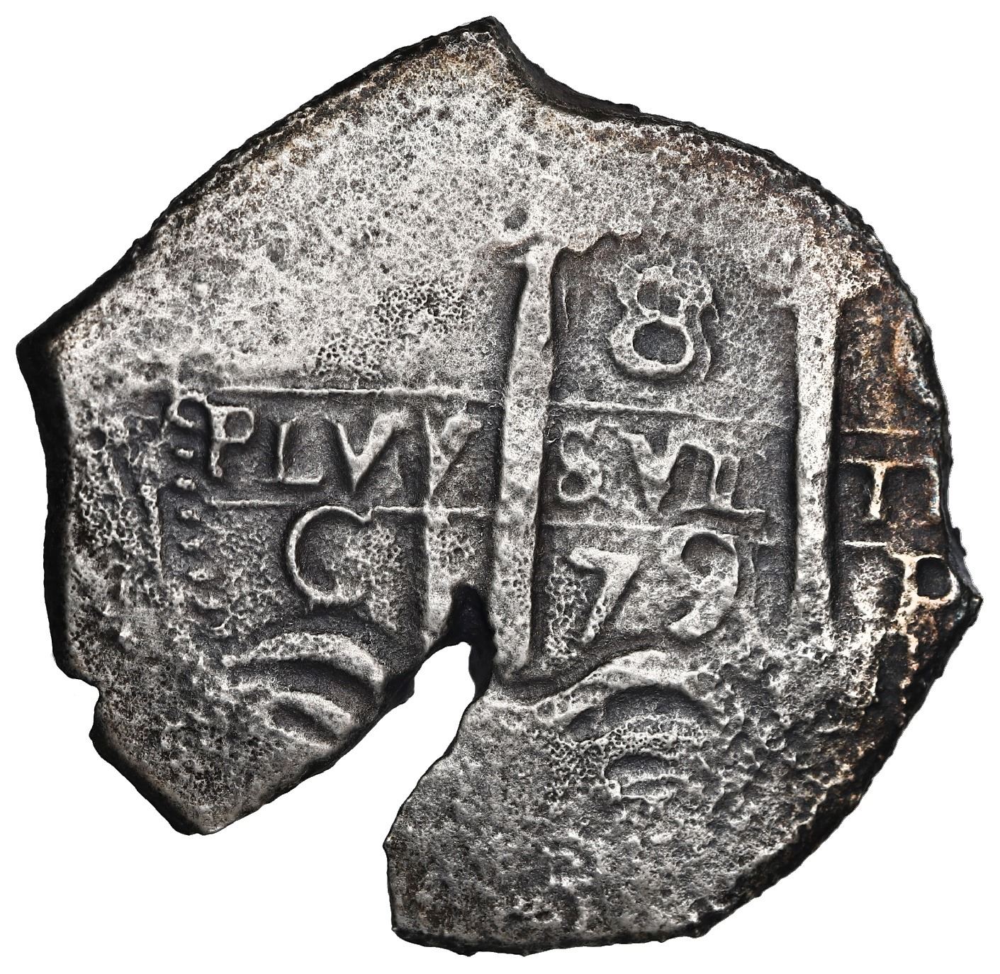 Potosi, Bolivia, cob 8 reales, 1679 C, ex-ROBCAR.
