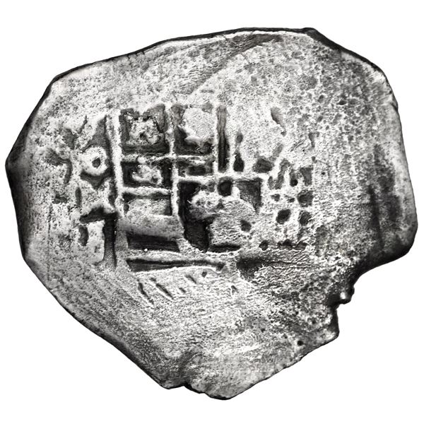 Mexico City, Mexico, cob 8 reales, Philip V, assayer J.