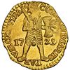 Image 1 : Utrecht, United Netherlands, gold ducat, 1729, NGC MS 62 / Vliegenthart (Shipwreck Blue Label).