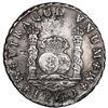 Image 1 : Mexico City, Mexico, pillar 8 reales, Philip V, 1740 MF.