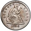 Image 1 : USA (San Francisco Mint), 25 cents Seated Liberty, 1856-S/S, large S over small S, PCGS VF 25, with 