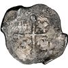 Image 2 : Mexico City, Mexico, cob 8 reales, 1621 D, rare, NGC VF details / environmental damage.