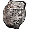 Image 1 : Mexico City, Mexico, cob 8 reales, 1646 P, rare, NGC VF details / tooled.