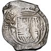 Image 1 : Mexico City, Mexico, cob 8 reales, 1654/3 P, NGC AU 53, finest and only example in NGC census.