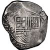 Image 1 : Mexico City, Mexico, cob 8 reales, 1664 P, very rare, NGC XF 40, finest known in NGC census.