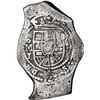 Image 1 : Mexico City, Mexico, cob 8 reales, (1714) J, small shield style, NGC XF 40.