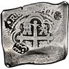 Image 2 : Mexico City, Mexico, cob 8 reales, Philip V, assayer R (1729-30), with countermark "Sumenep" in Mala