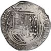 Image 1 : Mexico City, Mexico, cob 4 reales, Philip II, assayer O below mintmark oM to left, dot-in-circle sto