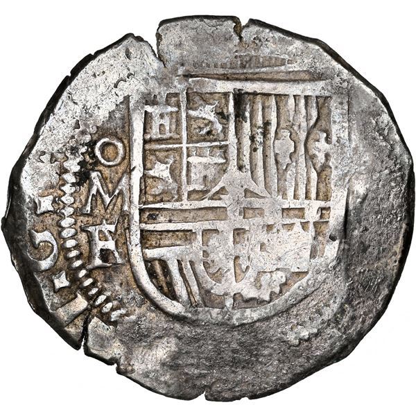 Mexico City, Mexico, cob 4 reales, 1610/09 F/A, very rare, NGC XF 40, finest and only example in NGC