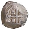 Image 2 : Mexico City, Mexico, cob 4 reales, 1731/0 F, rare, NGC VF 30, finest and only example in NGC census.