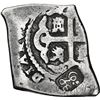 Image 2 : Mexico City, Mexico, cob 4 reales, 1731 F, with countermark "Sumenep" in Malay Arabic script in box 