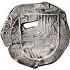 Image 1 : Mexico City, Mexico, cob 2 reales, 1609 A, very rare, NGC XF details / planchet flaw, finest and onl