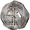 Image 2 : Mexico City, Mexico, cob 2 reales, 1609 A, very rare, NGC XF details / planchet flaw, finest and onl
