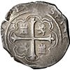 Image 2 : Mexico City, Mexico, cob 2 reales, 1611 F, very rare, NGC VF 35, finest and only example in NGC cens