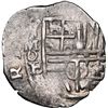 Image 1 : Mexico City, Mexico, cob 1 real, Philip III, assayer oF below mintmark oM to left, very rare, NGC XF