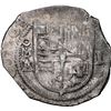 Image 1 : Mexico City, Mexico, cob 1 real, 1608 A/F, unique, NGC XF 40, finest and only example in NGC census.