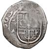 Image 1 : Mexico City, Mexico, cob 1 real, 1609 A, very rare, NGC VF 25, finest and only example in NGC census