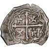 Image 2 : Mexico City, Mexico, cob 1 real, 1627 D, inverted 2 in date, extremely rare, NGC genuine / chipped, 