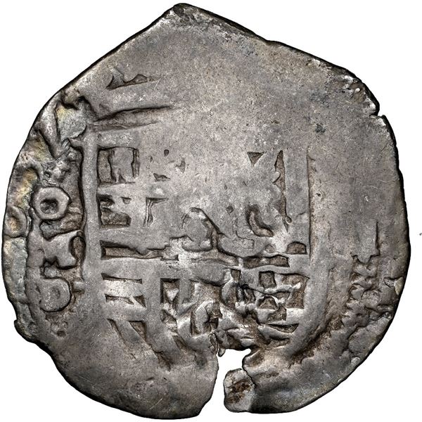 Mexico City, Mexico, cob 1 real, 1632 D, extremely rare, NGC XF 40, finest and only example in NGC c