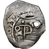 Image 1 : Mexico City, Mexico, cob 1/2 real, 1655 P, NGC VF details / holed, finest and only example in NGC ce